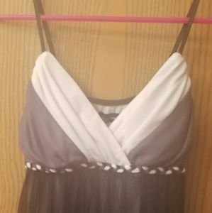 Prom Formal tricolor dress